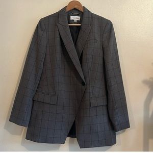 Calvin Klein Window Pane Gray Suit